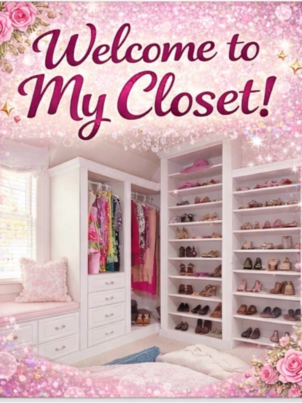 Please look to see what I have in my closet 🛍️